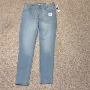 Ankle length skinny jeans!